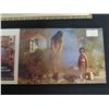 Image 3 : Qty 2 Art Postcards: Mountain Scene & Card Book Rotorua New Zealand