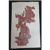 Image 2 : Qty 2 Mixed Media Artwork of Chief Head 13"x16" & 14"x22"