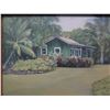 Image 2 : Eva Parker Woods Cottage at Mauna Lani Resort by James Morgan in Wood Frame 8"x6"