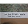 Image 3 : Vintage Photo 1914 Ford T Station Wagon by Henry Austin Clark Jr, Matted 14"x11"