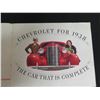 Image 4 : Chevrolet Logo 1938 Book Featuring Sedan Cars From Beiler Motor Company