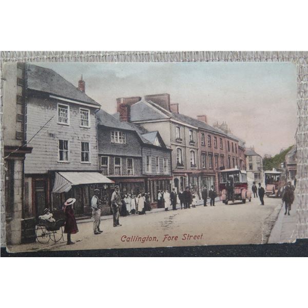 Callington, Fore Street Postcard by Frith's Series 5.5"x3.5"