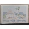 Image 1 : William Buffet Works on Paper Artwork, Unframed 13"x9"