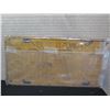 Image 2 : Hawaii 1948 Yellow License Plate B7388, 13"x6.5"