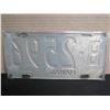 Image 2 : Hawaii 1951 Black License Plate B-2596, 13"x6.5"