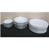 Image 1 : Noritake Japan 6842 Casablanca Design Plates: 10" Plates, 7" Saucers & 5" Bowls