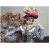 Image 2 : Lady w/ Peacock Figurine 9"H (Peacock head broken off)