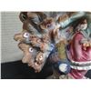Image 4 : Lady w/ Peacock Figurine 9"H (Peacock head broken off)