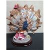 Image 8 : Lady w/ Peacock Figurine 9"H (Peacock head broken off)