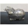 Image 2 : Elephant Trinket Box 4"L, 2.5"H