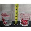 Image 7 : Qty 2 Duke Kahanamoku Glasses: Suck 'em Up & International Marketplace 4.5"H