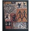 Image 1 : Tribal Multi-Media Artwork 9"x11"
