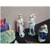 Image 3 : Ceramic Nativity Scene w/ Manger, Wise Men & Animals & Gloria In Excelsis Deo Angel