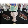 Image 5 : Ceramic Nativity Scene w/ Manger, Wise Men & Animals & Gloria In Excelsis Deo Angel