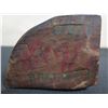 Image 10 : Qty 3 Wooden Statues: Seated Man Reading, Woman & Men on an Ox