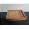 Image 7 : Lucky Strike Metal Cigarette Holder, Matchbook Covers & Wooden Tray