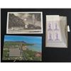Image 1 : Qty 2 Postcards: Old Sugar Mill, Top of Waikiki & 4 Stamps