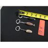 Image 4 : Qty 3 Key Chains w/ Polished Stones Approx. 4"L
