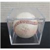 Image 1 : Autographed Little League Leather Ball Signed by Team in Square Display