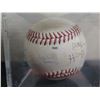 Image 7 : Autographed Little League Leather Ball Signed by Team in Square Display