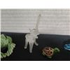 Image 8 : Qty 6 Animal Figurines: Frog, Bird, Turtles, Elephant & Crystal Duck by Larson