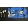 Image 1 : Towle Sterling Pat. 1934 Aristocrat Sterling Flatware & Kitchen Fork in Hagerty Silversmith Cloth