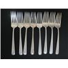 Image 21 : Towle Sterling Pat. 1934 Aristocrat Sterling Flatware & Kitchen Fork in Hagerty Silversmith Cloth