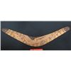 Image 1 : Boomerang Made by Australian Aboriginals Mangrove Timber 20"L