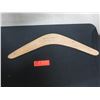 Image 5 : Boomerang Made by Australian Aboriginals Mangrove Timber 20"L