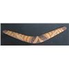 Image 1 : Boomerang Made by Australian Aboriginals Mangrove Timber 22"L
