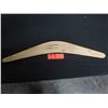 Image 5 : Boomerang Made by Australian Aboriginals Mangrove Timber 22"L
