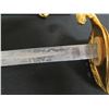 Image 4 : B. Pasquale Co. Engraved Sword w/ Scabbard & Case 33"L