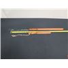 Image 9 : Qty 2 Wooden Night Sticks w/ Rope 12" & 22"