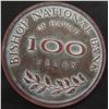 Image 1 : Bishop National Bank of Hawaii 100 Years Collectible Pin 2.75"D