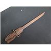 Image 18 : Vintage Bayonet w/ Maker's Mark & 7784 in Belt Holster
