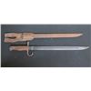Image 1 : Vintage Bayonet w/ Maker's Mark & 7784 in Belt Holster