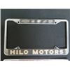 Image 2 : Qty 2 Metal License Frames: Hilo Motors & Good to be a Shriner & My Classic Car