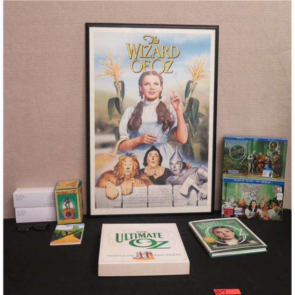 Wizard of Oz Memorabilia: Certified Art Print, 3D Glasses, Books, Figures, Blu-Ray, etc