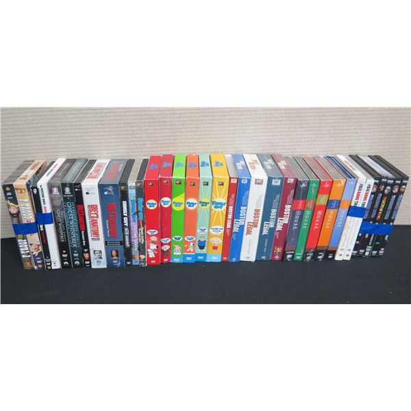 Multiple DVD TV Series: F Troop, Ghost Whisperer, Grey's Anatomy Family Guy, etc