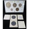 Image 1 : Set of Hawaiian Coins 1883 Kalakaua & Kamehameha III & Loose Coin Flips