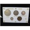Image 2 : Set of Hawaiian Coins 1883 Kalakaua & Kamehameha III & Loose Coin Flips