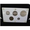 Image 8 : Set of Hawaiian Coins 1883 Kalakaua & Kamehameha III & Loose Coin Flips