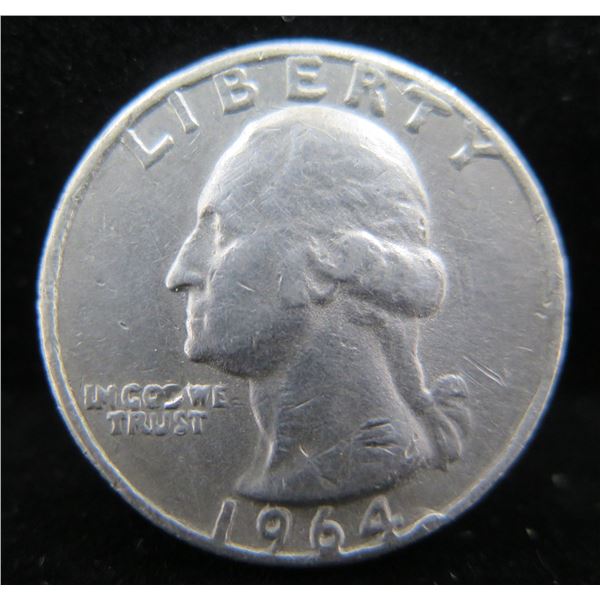 Liberty 1964 Quarter Dollar Error Coin