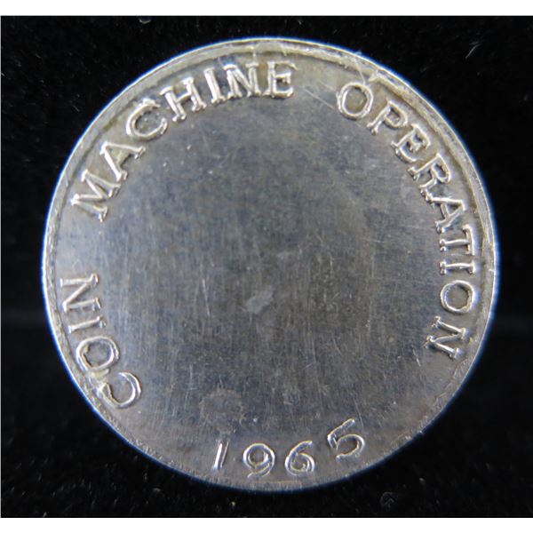 Coin Machine Operation Token 1965 for Nickle