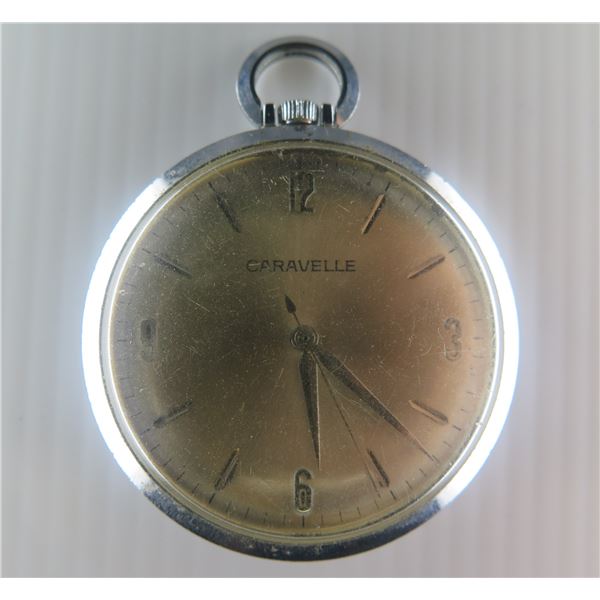 Caravelle Metal M5 Pocket Watch