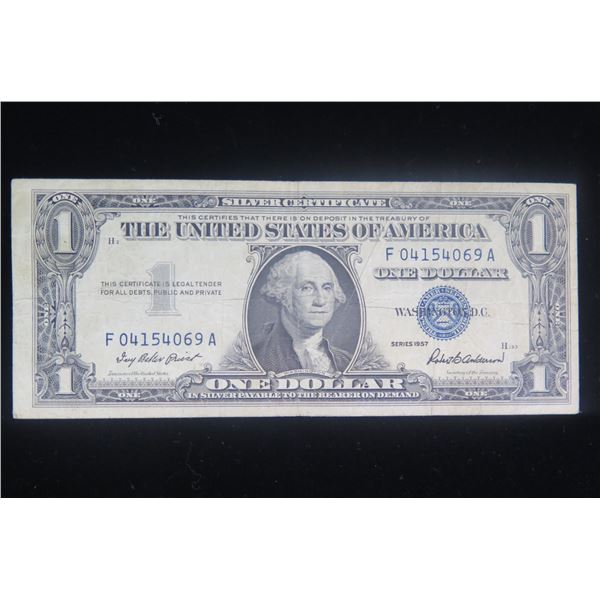 Series 1957 One Dollar Silver Certificate