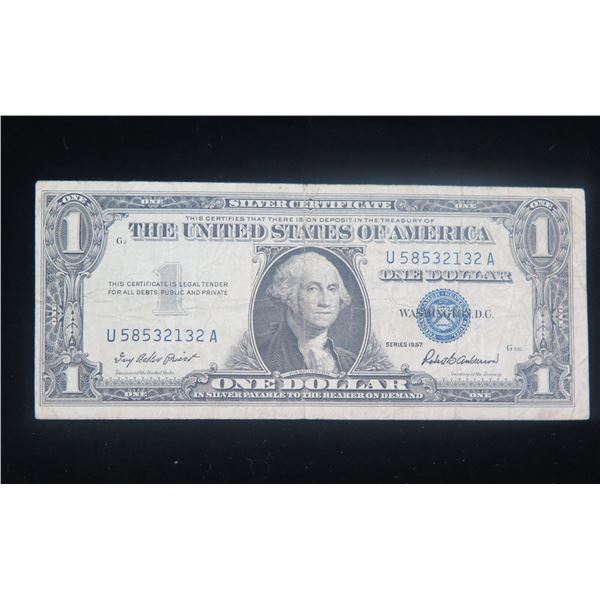 Series 1957 One Dollar Silver Certificate