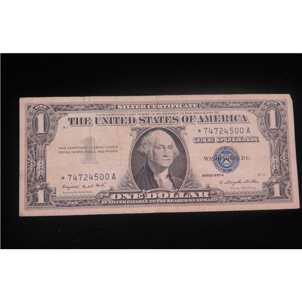 Series 1957 A One Dollar Silver Certificate