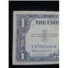 Image 2 : Series 1957 B One Dollar Silver Certificate Error Note w/ Misaligned Dies