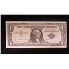 Image 1 : Series 1957 B One Dollar Silver Certificate Error Note w/ Misaligned Dies